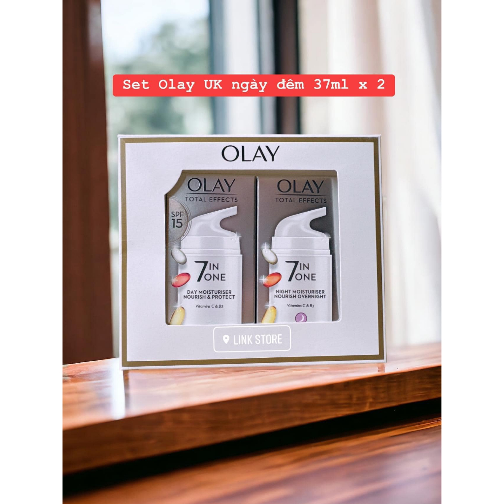 Set Kem dưỡng da Olay Total Effect