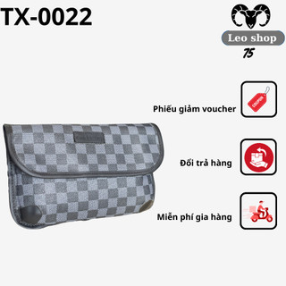 Túi đeo chéo ngực túi đeo chéo nam nữ phong cách màu đen trơn tx-0022 leo_shop