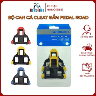 Bộ can cá pedan xe đạp road Shimano | LILIoo SPD-SL Cleats SM-SH