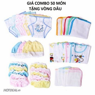 Combo 50 món đồ sơ sinh cho bé