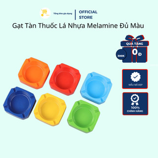 Gạt Tàn Nhựa Melamine Mta-Mart Chịu Nhiệt Cao, Dày Dặn, Vệ Sinh
