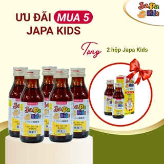 Siro Ăn Ngon Japa Kids 100ml - Combo 5 Tặng 2