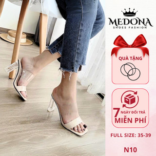 [N10] Guốc Thời Trang Gót Trong 9P - MEDONA