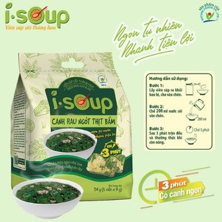 Combo Canh Rau Ngót Thịt Bằm ăn liền 3 Phút ngon như Mẹ nấu, Khách chọn phân loại