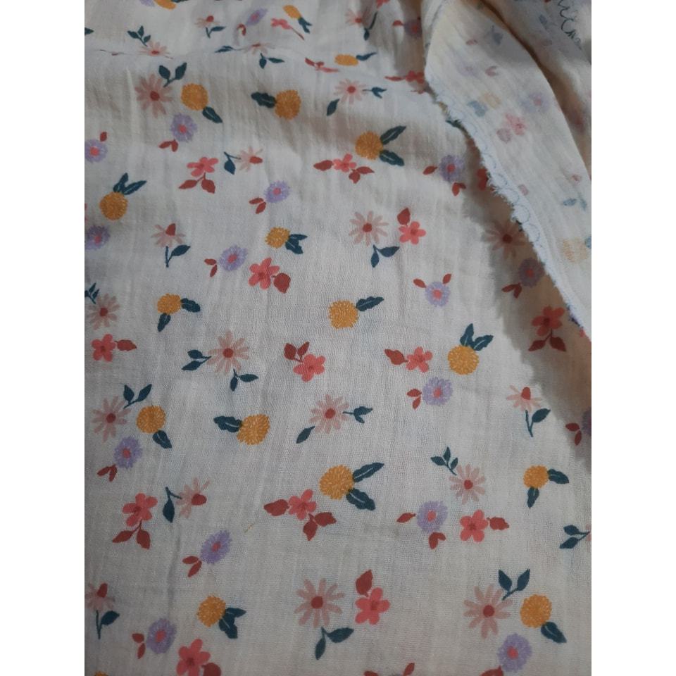 Vải xô 2 lớp 35-40k/m - May áo, váy, bộ đồ, khăn tắm, chăn ga gối...
