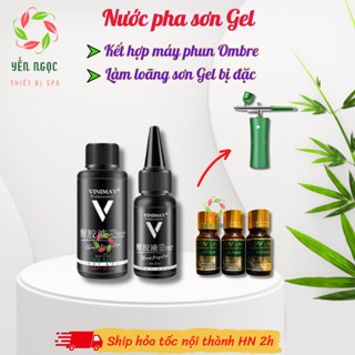 Nước Pha Sơn Gel | Dung dịch làm loãng sơn Gel kết hợp với máy phun sơn