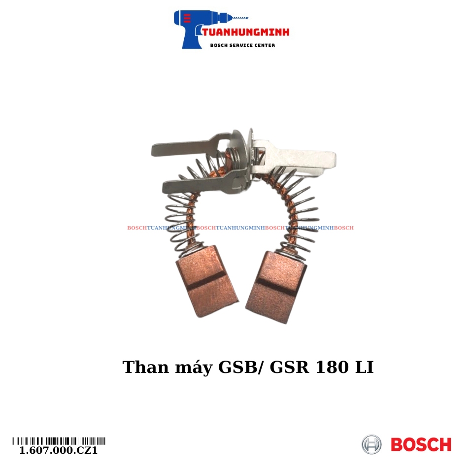 Chổi than máy khoan Pin 14V, 18V Bosch 1.607.000.CZ1