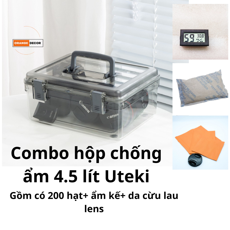 Hộp chống ẩm máy ảnh cao cấp chuyên dụng Uteki - thể tích 4.5 lít 2317