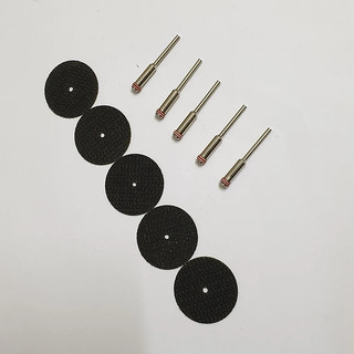 5 đá cắt kim loại mini chân cán 2mm hoặc 3mm - lưỡi cắt sắt mini
