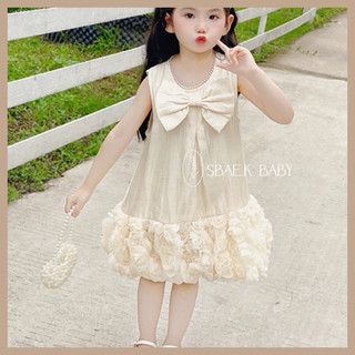 Váy bé gái, váy nơ tỉ mỉ xinh xắn sbae.k baby