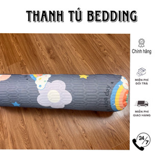 Vỏ gối ôm cao su vải Latex điều hoà có khoá kéo kích thước 35x100cm