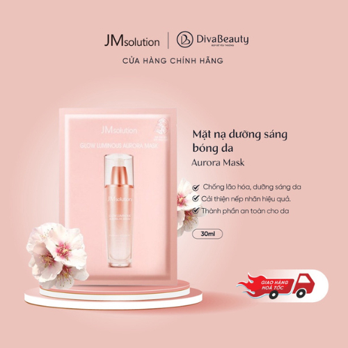 [Hỏa tốc] Mặt nạ dưỡng sáng bóng da Jmsolution Aurora Mask (30ml)