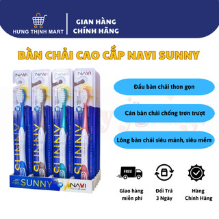 Bàn Chải Đánh Răng Cao Cấp Navi Sunny - Lông bàn chải siêu mềm