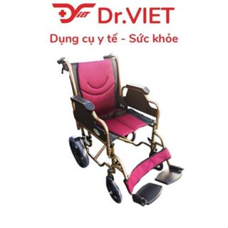 Xe lăn cao cấp bánh nhỏ Lucass X-307 - hỗ trợ chăm sóc người già, người khuyết tật, người bệnh