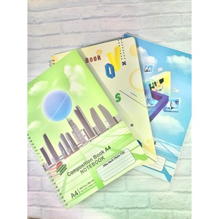 Sổ lò xo kẻ ngang a4 sổ lò xo 200 trang