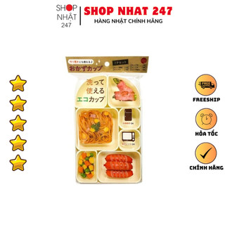 [Hỏa Tốc HN] Khay đựng cơm hộp 7 ngăn mẫu mới Nội địa Nhật Bản