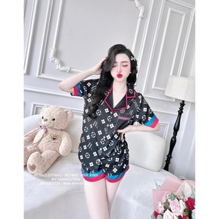 Đùi latin tơ tằm mẫu đồ bộ đùi mặc nhà xinh C9