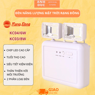 Đèn LED Khẩn Cấp Đèn Sự Cố Rạng Đông D KC03 8W - D KC04 6W Cao Cấp Siêu Tiết Kiệm Điện -Giao Hỏa Tốc - Bảo Hành 12 Tháng 