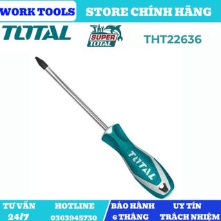 Đồ nghề total tua vít bake cr-v 5x100mm tht2246 / 6x125mm tht2256 /8x150mm tht22636