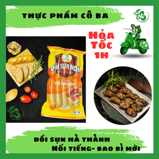 [ Hỏa Tốc 1H ] Dồi Sụn Non Hà Thành Gói 500G Nướng Ngon