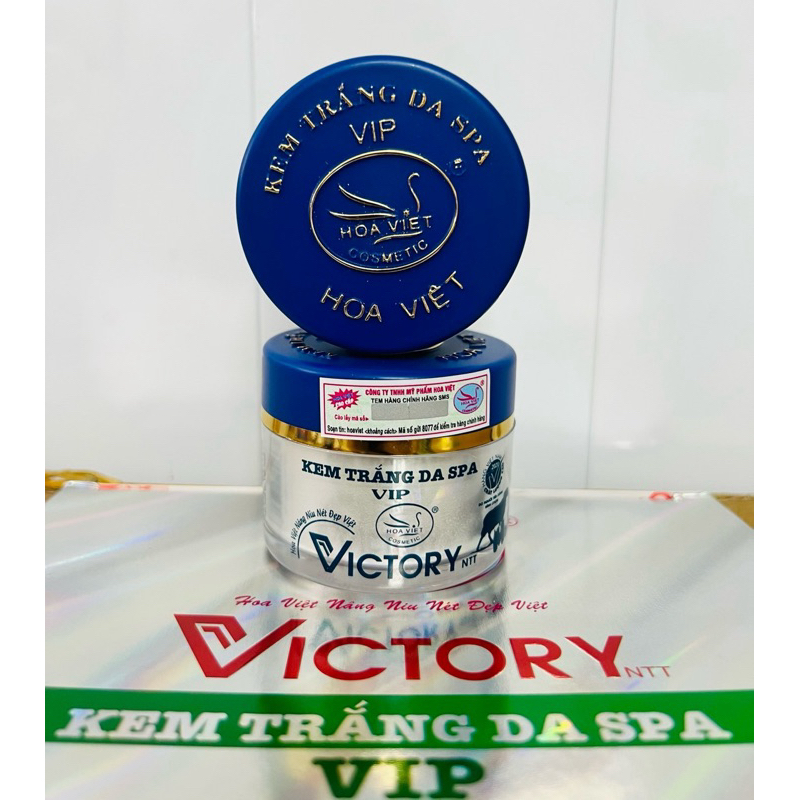 KEM HOA VIỆT TRẮNG DA SPA KEM VICTORY VIP