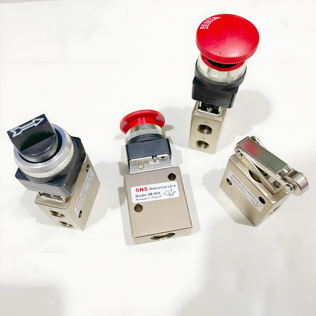 Van khí nén JM - Van điều khiển khí nén JM-07/ JM-06/ JM-06A/ JM-05 - Van gạt tay JM ( chính hãng SN