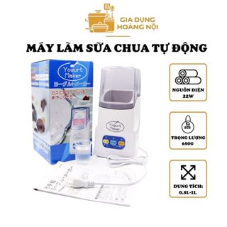 Máy Làm Sữa Chua Yogurt Maker Nhật Bản 3 Nút Tự Động Tiện Lợi Thiết Kế Đơn Giản Dễ Sử Dụng Và Vệ Sinh
