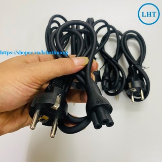 Dây nguồn Sạc Laptop - đoạn cáp nguồn kết nối Củ Sac với điện 220V - sợi lõi Đồng hoặc sợi lõi mạ kim Nhôm