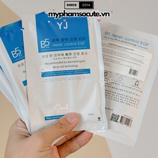 Mặt nạ cấp ẩm phục hồi da Yuejin B5 Repair Control EGF Mask - Yuejin Liposome PP Mask