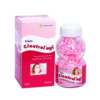 Cốm tiêu Cinatrol - hỗ trợ tiêu hóa cho bé