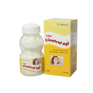 Cốm tiêu Cinatrol - hỗ trợ tiêu hóa cho bé