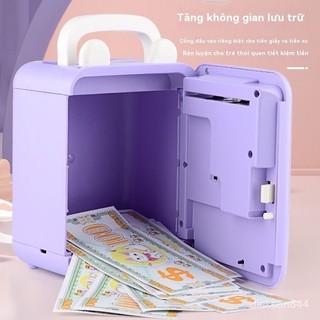 Két sắt vân tay mini thông minh cho bé ( KÈM PIN )