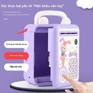 Két sắt vân tay mini thông minh cho bé ( KÈM PIN )