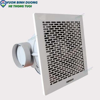Quạt hút Âm Trần NANOCO Model NCV1520-C Công Suất 16W Khoét Lỗ 210 mm Sử Dụng Ống Dẫn