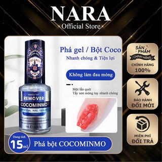 Phá bột cocomino - phá gel cocomino chính hãng - phá bột, gel lạnh 2in1 - nước chóc bột, gel chuyên dụng nail
