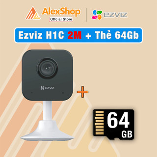Camera wifi ezviz h1c + thẻ 64g-camera trong nhà