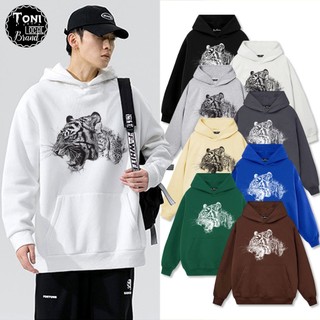 Áo Hoodie Trame TIGER ON FISH Local Brand nỉ bông cực dày form rộng Unisex (HD500T - Chính Phẩm)