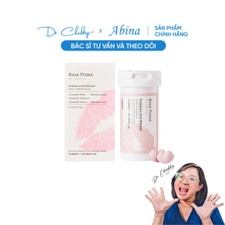 Men vi sinh thơm hương rosa - unichi rosa prima probiotics oral refresh - hộp 30 viên - dr chubby
