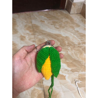 Túi đựng tỏi cho bé hình hoa quả. Túi đựng tỏi tránh vía cho bé