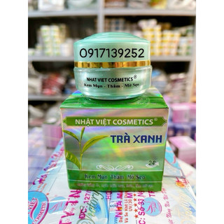 Kem nhật việt mụn thâm mờ sẹo trà xanh tinh chất serum