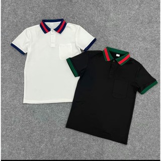 Áo thun POLO nam phối màu sang trọng cổ dệt họa tiết chất vải mềm mịn thoáng mát Menswear Nam