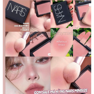 Phấn má NARS Blush màu Orgasm/Behave minisize/fullsize 1.2g