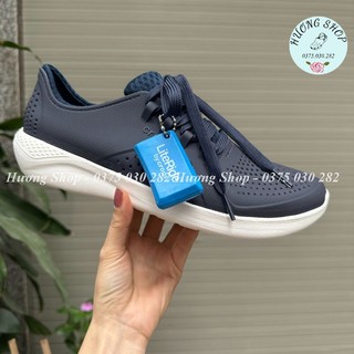 Giày nhựa buộc dây Lite.ride Pacer xanh navy full box cao cấp, êm mềm nhẹ, bền đẹp cho nam nữ