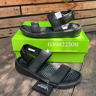 Sandal nữ, xăng đan Lite.ride màu đen đế đen êm nhẹ, bền đẹp cho nữ