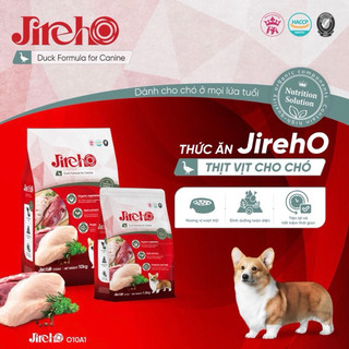 Bao 10kg thức ăn jireho cho chó mọi lứa tuổi