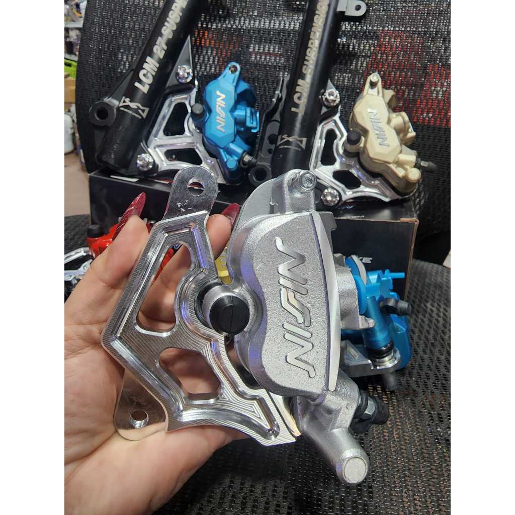 ✍️ Bát trước xe AB đời 2013 đến 2023 đi heo nissin samurai nissin thái (HEO TRÁI) đi đĩa 260/267mm ✍