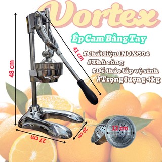 Máy ép cam bằng tay inox, máy ép cam công nghiệp, máy ép cam bằng tay