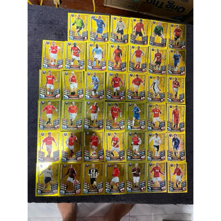 Ms39 thẻ lẻ cầu thủ bóng đá thẻ vàng huyền thoại match attax legend mùa 2012/13 12/13