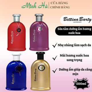 Sữa tắm Bettina Barty hương nước hoa Đức chai 500ml dưỡng ẩm và lưu hương