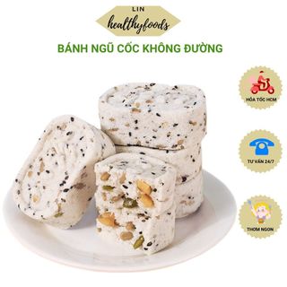 Bánh ngũ cốc ăn kiêng, bánh không đường không chất phụ gia thực phẩm ăn kiêng lành mạnh.